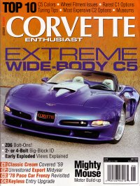 Our paint on this month's cover car!
